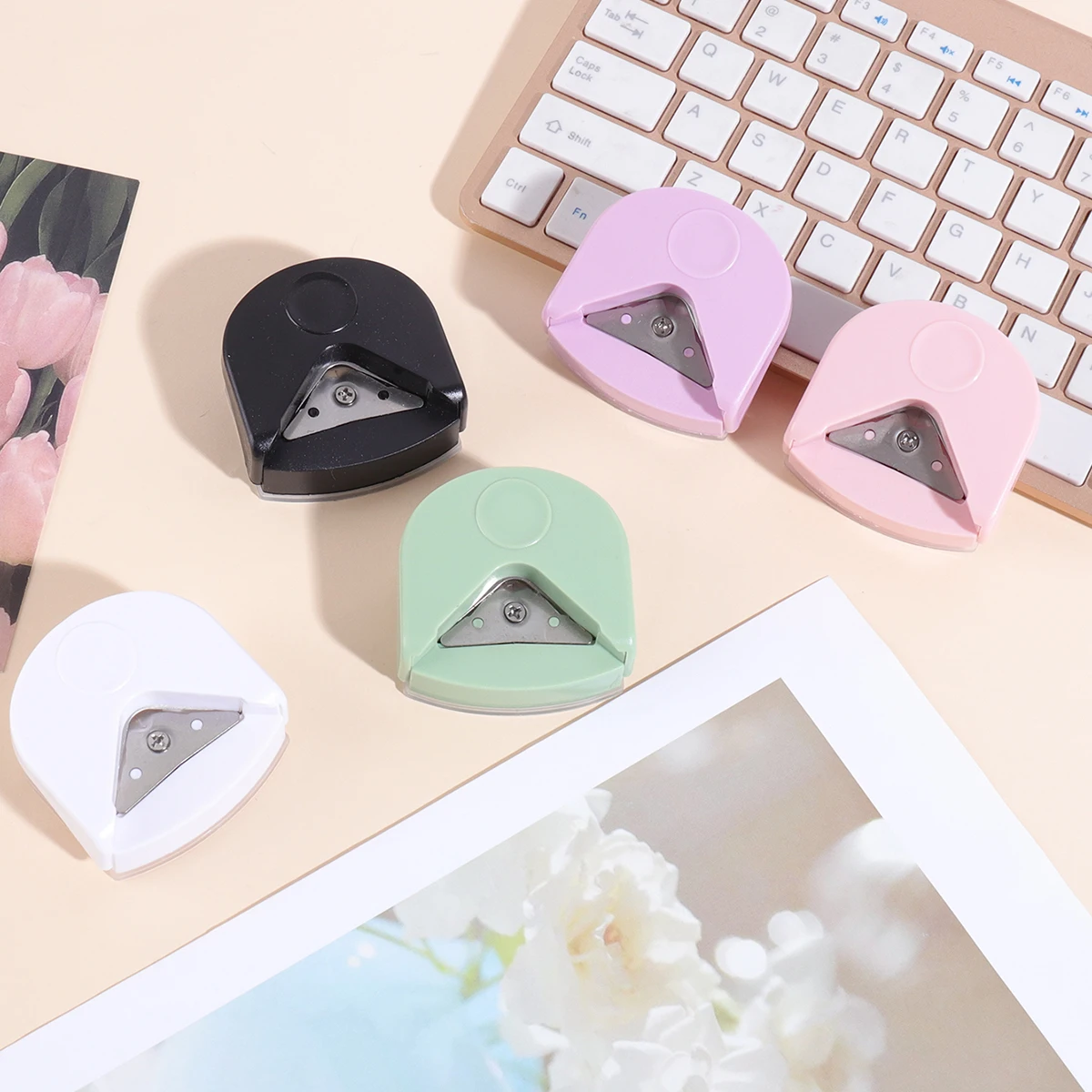 1 шт. мини-портативный угловой круглый станок R4, используемый для офисного карточка, поздравительных карточек, фотографий, визитных карточек с заостренным углом