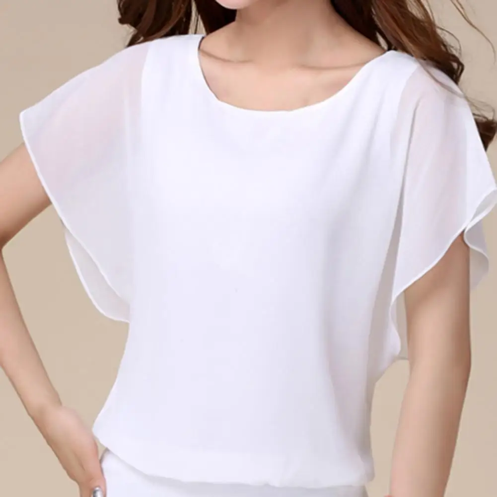 Lightweight  Fabulous Perspective Summer Top Thin Lady Top See-through   Clothes