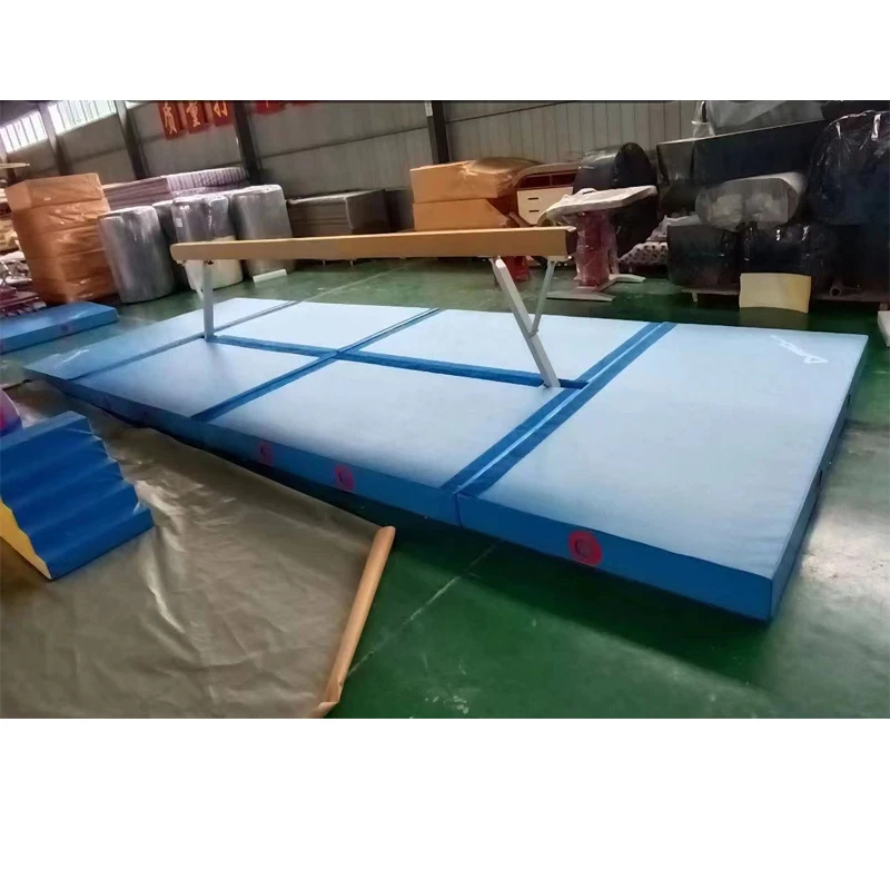 Hot Sale  FIG Certified Aluminium Gymnastic Balance Beam 5m  Competition Balance Beam  Equipo De Gimnasia for Export