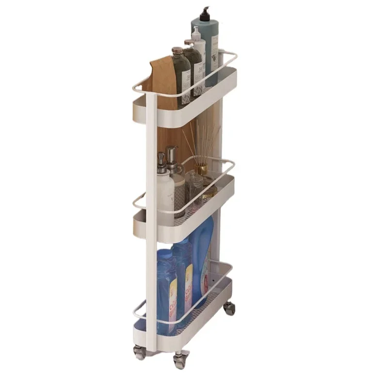 trolley modern simple kitchen crevice storage rack