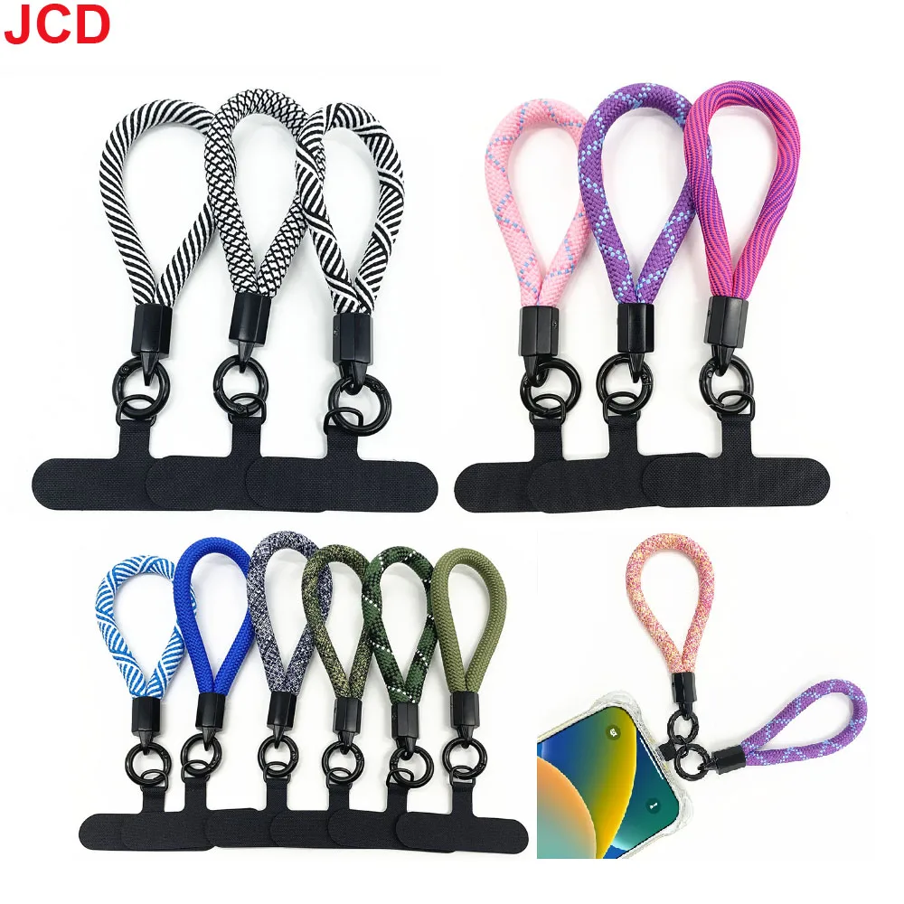 

JCD Wrist Strap Lanyard Anti-loss Short Rope Mobile Phone Case Accessories phone lanyard Premium Charms Telephone Keychain Strap
