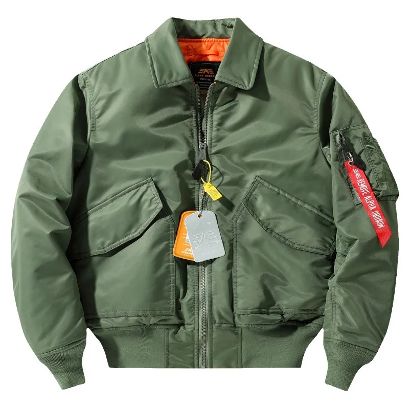 New Alpha Martin Winter CWU-45P Bomber Pilot Jacket Men Military Tactical Jacket Varsity Windbreaker Outerwear Baseball Coats