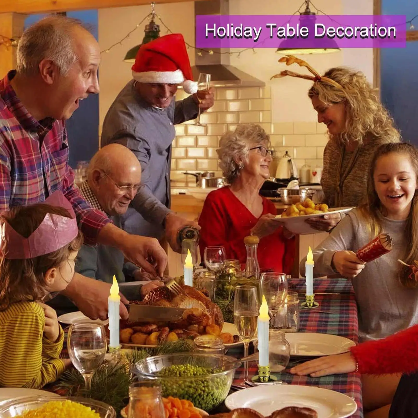 Flameless Floating Candles Floating Candles With Remote Flickering LED Lanterns With Fish String Hook For Christmas Birthday