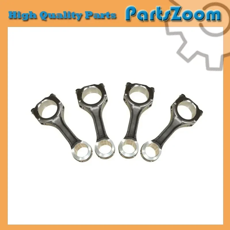 4pcs 1pc Connecting Con Rod For Isuzu 4JB1 4JB1T Connect Rods Piston pin bushing inner diameter 31mm or 34mm