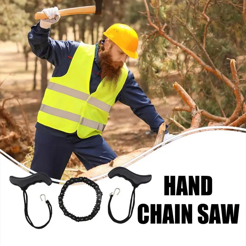 

Rope Saw Folding Hand Saw Chain Hand Tool Portable Pruning Device For Wood Cutting Hunting Gear Survival Equipment Outdoor