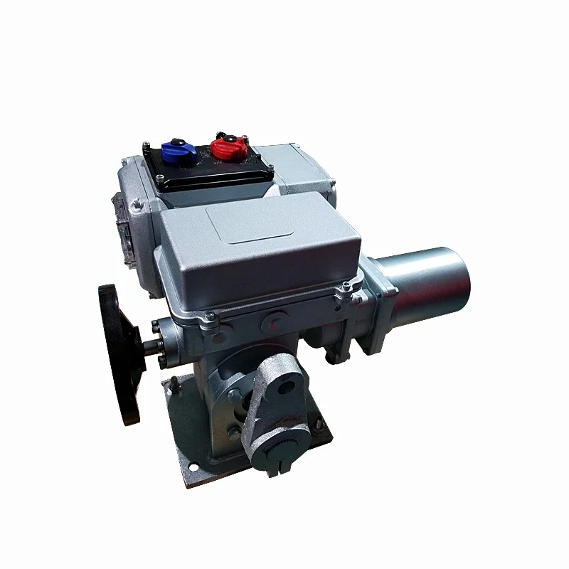 quarter turn foot-plate mounted electric actuator