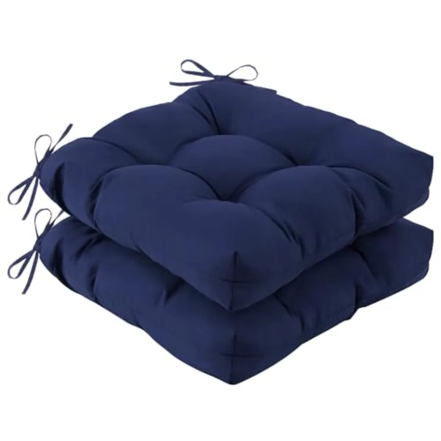 

Набор водонепроницаемых подушек для уличной мебели 19 x 19 x 5 дюймов, устойчивые к выцветанию, для садовых стульев
