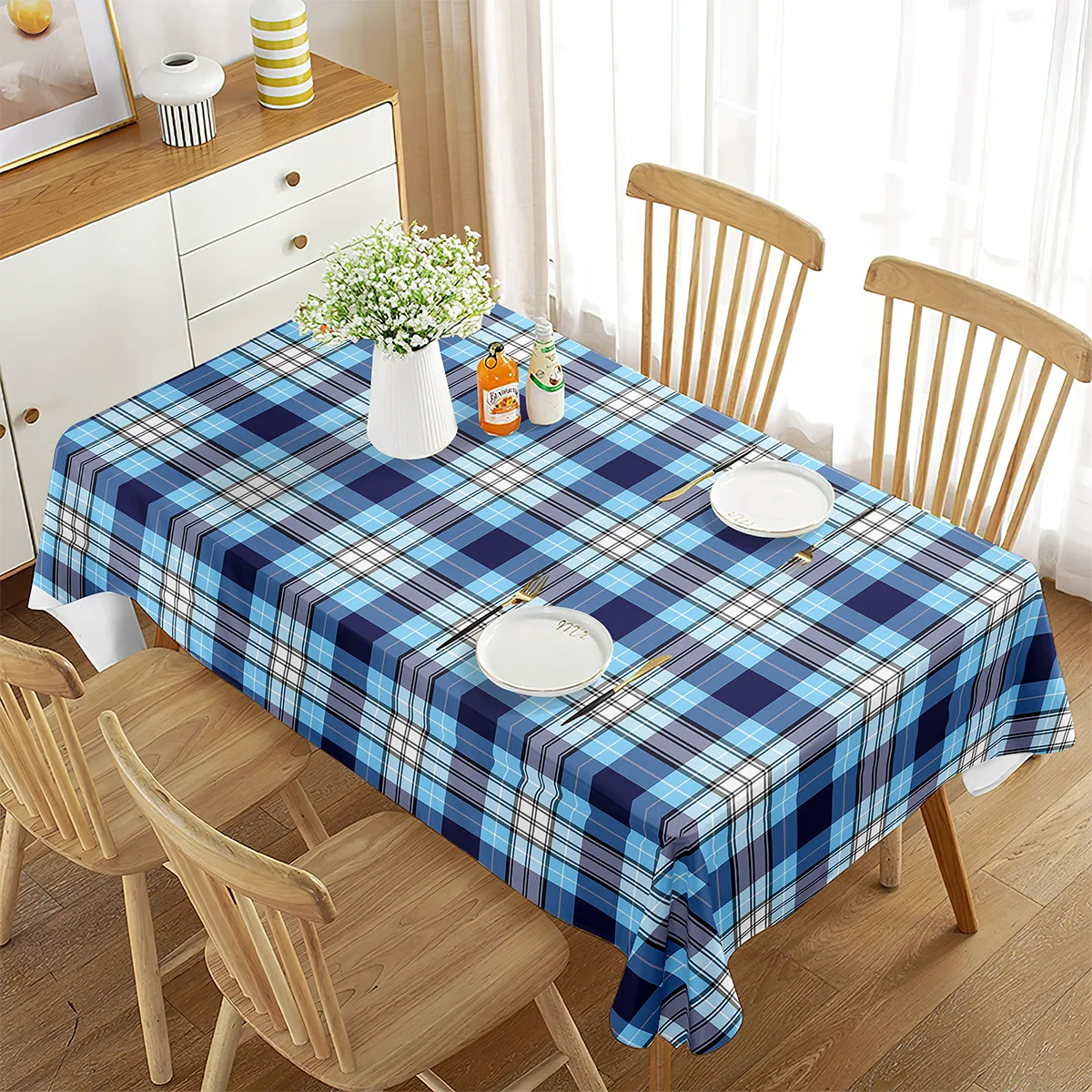 Checkered Tablecloth Buffalo Plaid Tablecloth Red White Checked Tablecloth Gingham Tablecloth for Dining Room Rustic Lattice