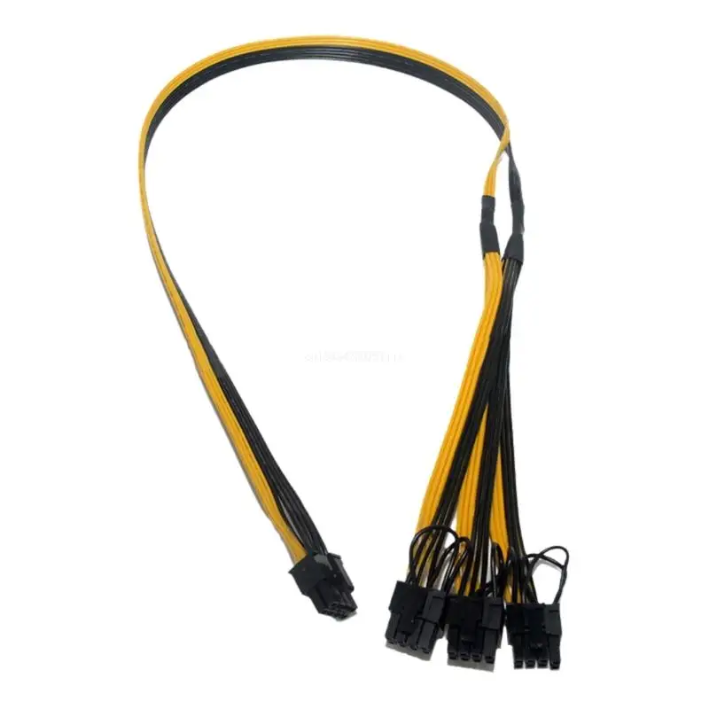 

8Pin Male to 3x 8Pin (6 + 2) Male Cable 3x PCIExpress 8Pin CPU or GPU Power Splitter Graphics Card Cable 80cm DropShipping