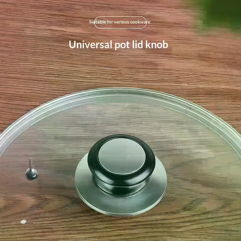 Replacement Knob Handle Stainless Steel Lid Knob For Glass Lid Pot Pan Cover Cookware Kitchen Accessories 1/2Set
