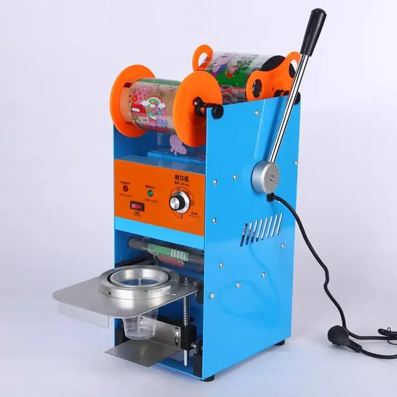

International general semi-automatic cup sealing machine, milk tea plastic cup sealing machine, yogurt beverage cup sealing