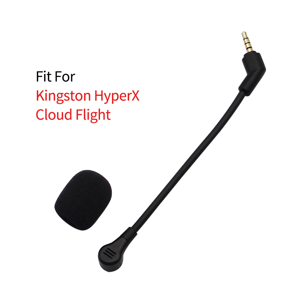 Micrófono de repuesto para HyperX Cloud Flight, auriculares inalámbricos para juegos, Kingston, Hyper X Cloud Flight, 1 unidad