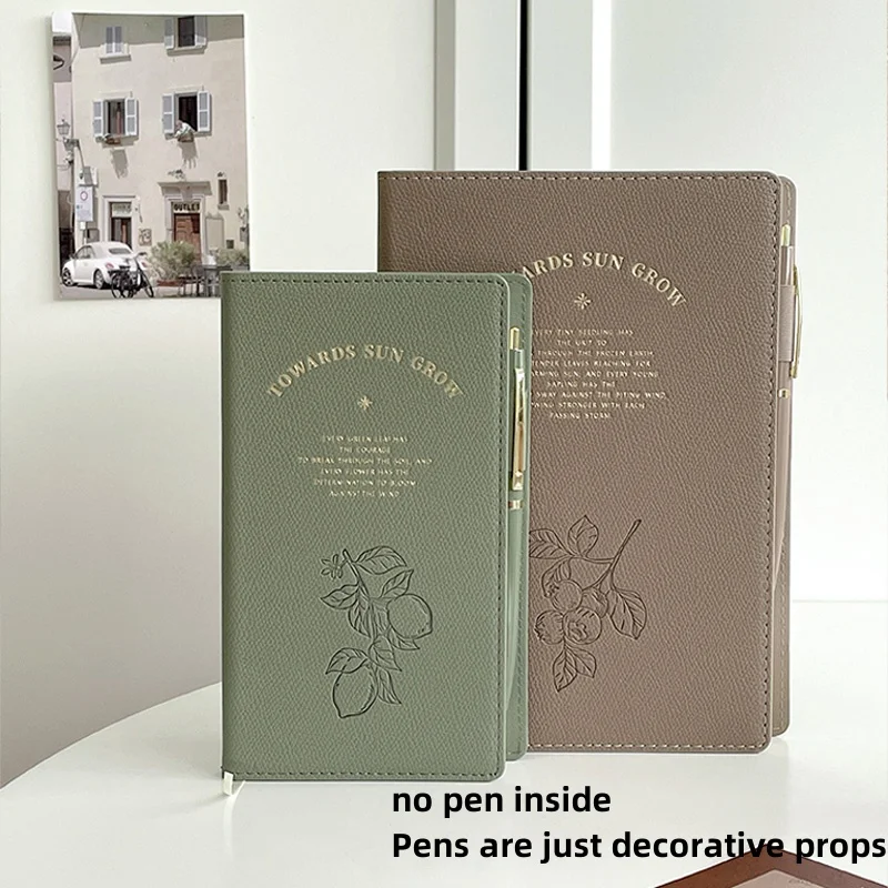 Cute INS Aesthic Diary Planner Notebook A5/A6 Portable for Business Work Travel High Value Look Minimalist Joural Stylish Gift