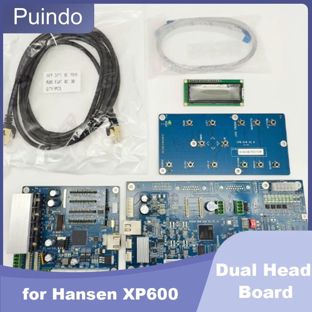 1Set Dual Head Board for Hansen XP600 Controller Board Printhead Board