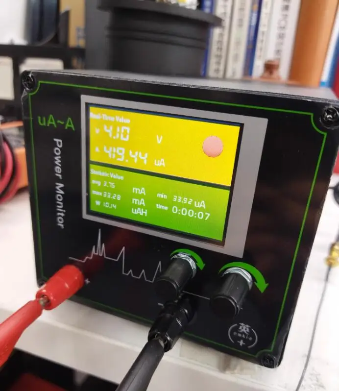 Imagem -03 - Power Monitor dc Power Supply Analisador de Baixo Consumo de Energia Current Test Analysis Novo ua