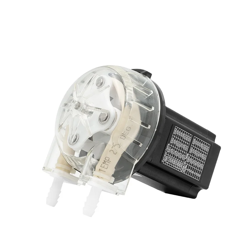 Quick Disassembly Food-Grade Small Peristaltic Pump 24v 2000ml/min Syrup Cream Filling Dispenser Peristaltic Pump