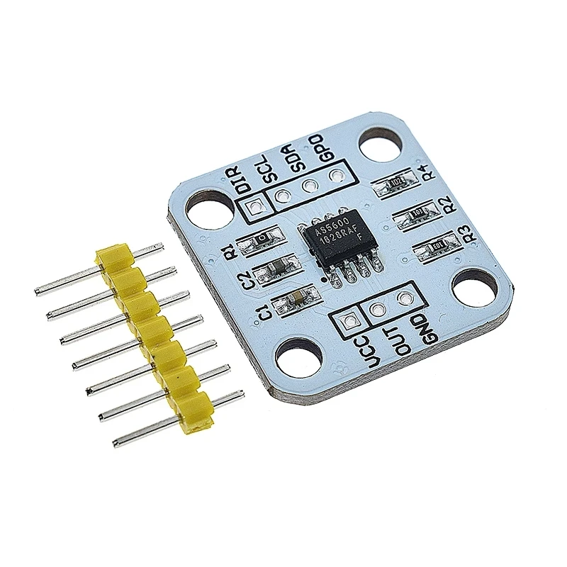 official AS5600 magnetic encoder magnetic induction angle measurement sensor module 12bit high precision