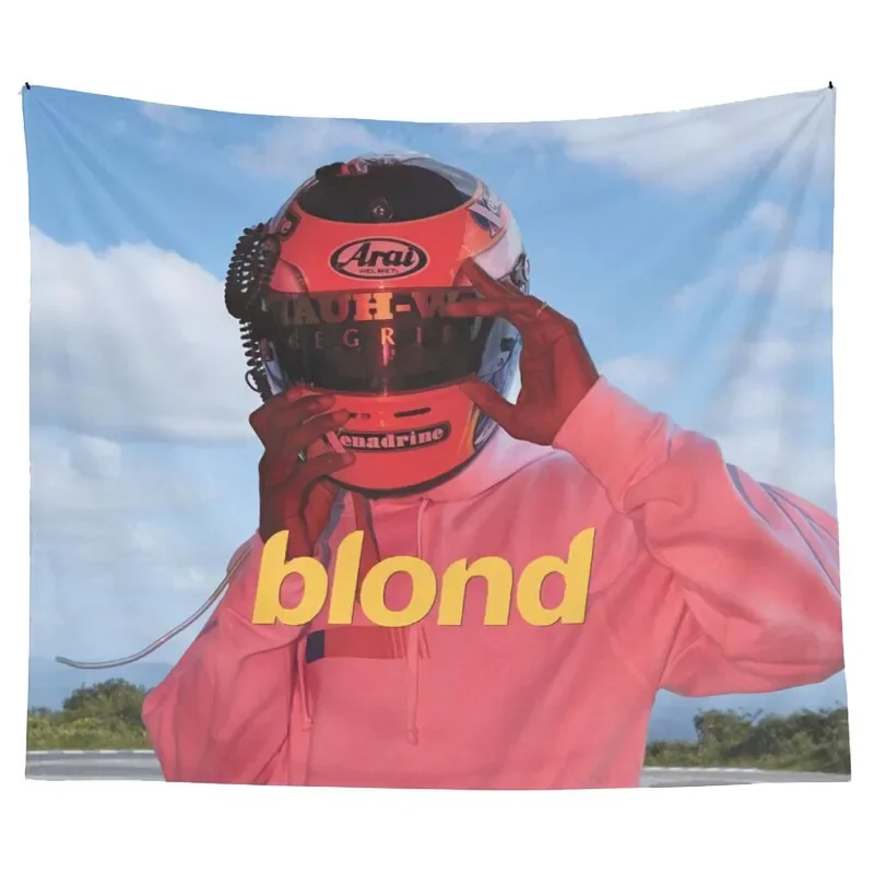 Gaslight Gatekeep Girlboss Blonde Frank Ocean Album Tapestry Wall Hanging Art for Bedroom Living Room Decor Home Decoration