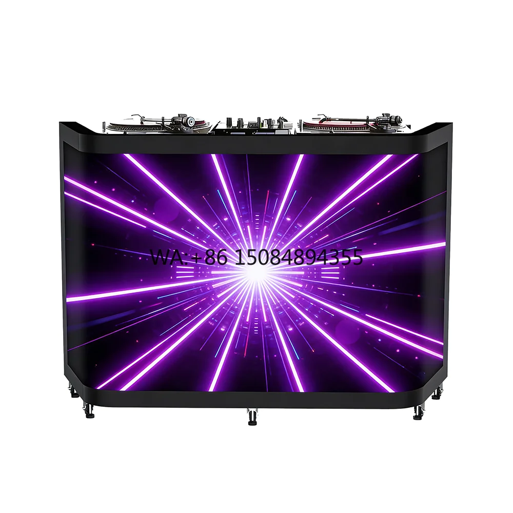 P2.97 P3.91 6FT Pantallas Led Para Eventos DJ Booth Display Screen Pantalla Led Para Cabina De Dj