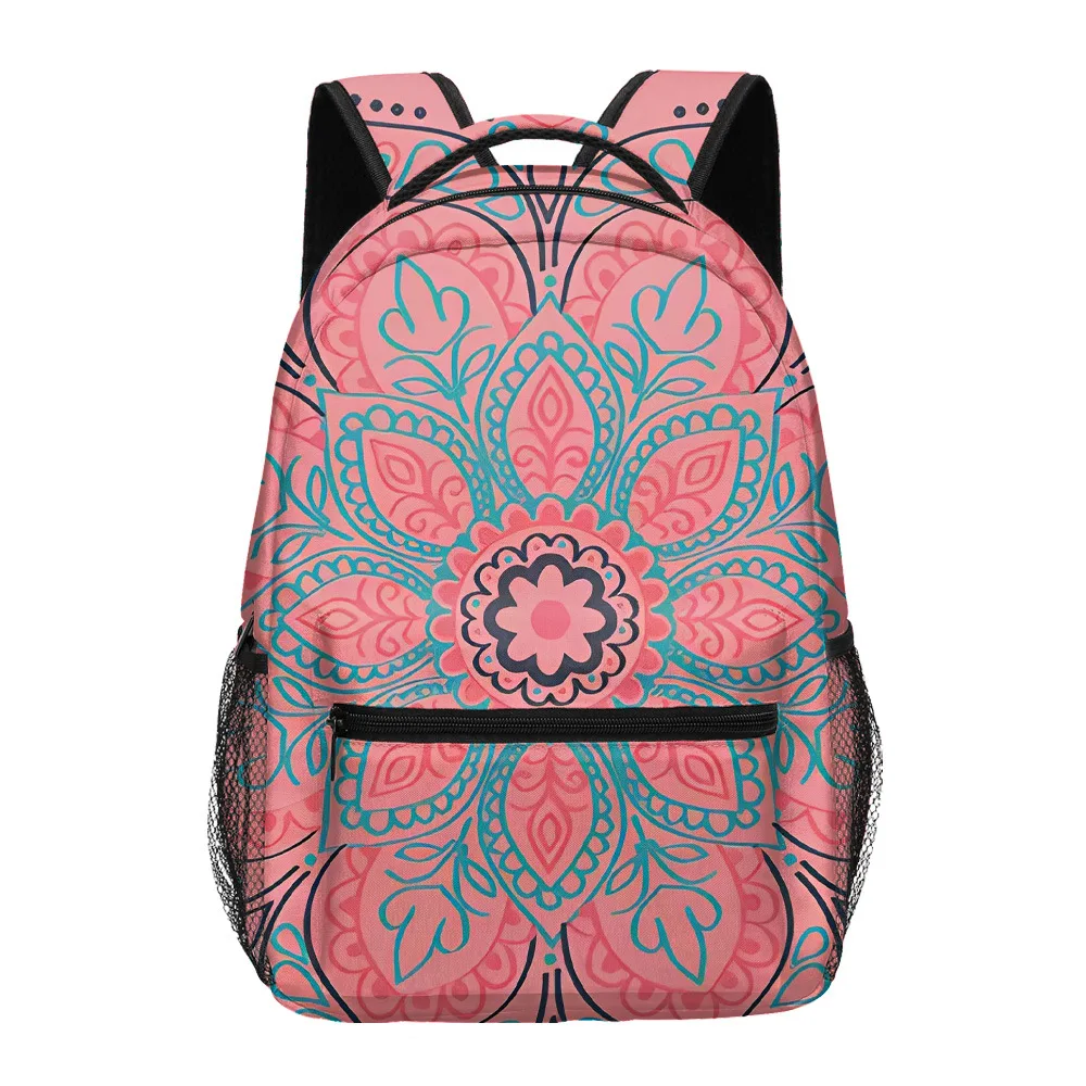 Trendy Popular ethnic style fox student Bookbag Notebook Backpacks 3D Printed Oxford Waterproof Boys/Girls Travel Backpacks