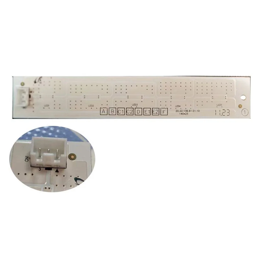 لوحة شريط إضاءة LED للثلاجة DA92-00150A إضاءة ساطعة مناسبة لأجزاء ثلاجة ثلاجة سامسونج FGK48