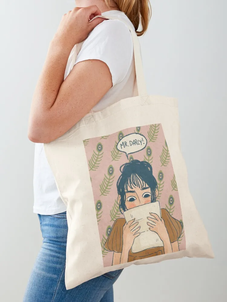 

mr Darcy Tote Bag Handbags canvas tote bags Gift bags Custom bag
