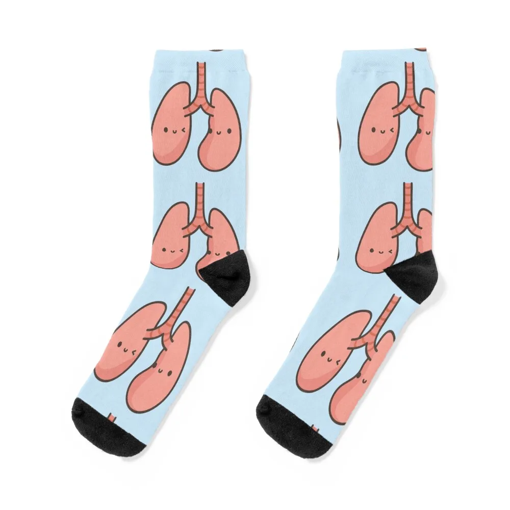 

Internal organs lung Socks Stockings compression designer brand soccer anti-slip loose Men Socks Women's
