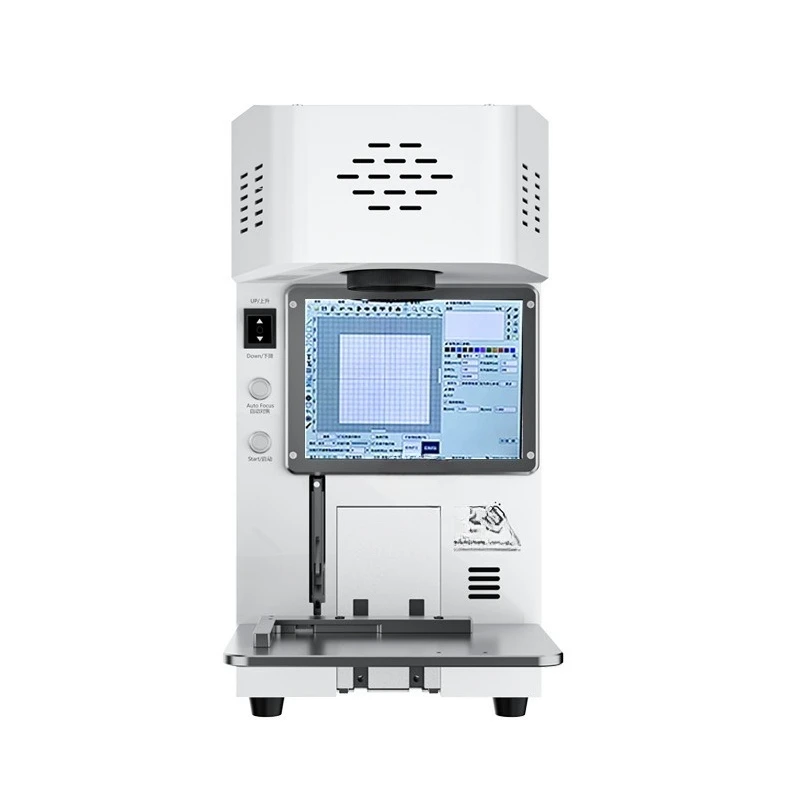 Small intelligent screen dismantling and marking machine 20W optical fiber built-in smoking instrument back cover