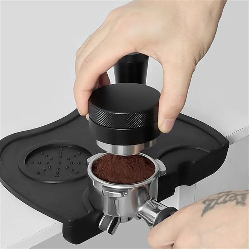Kaffeemanips Adaptive Höhe Schwerkraftprinzip Kaffeeverteiler wiederverwendbarer Espresso Kaffeepulver Hammer Home Versorgung
