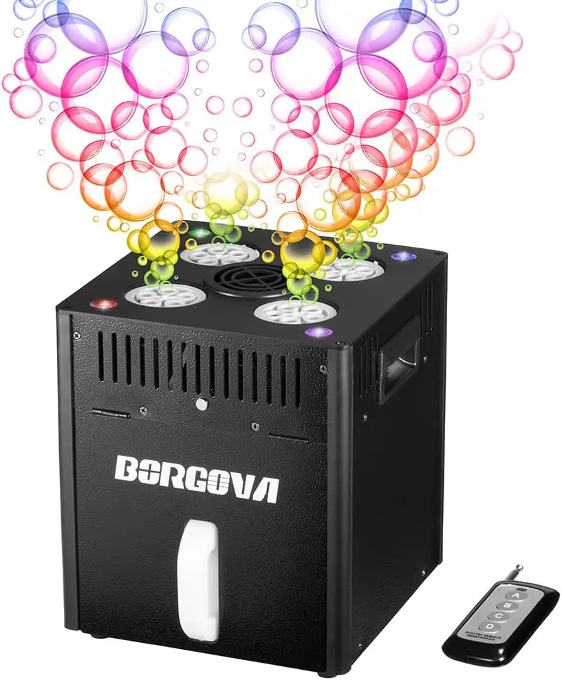 Bubble Stage Machine Wireless DMX Remote Lights