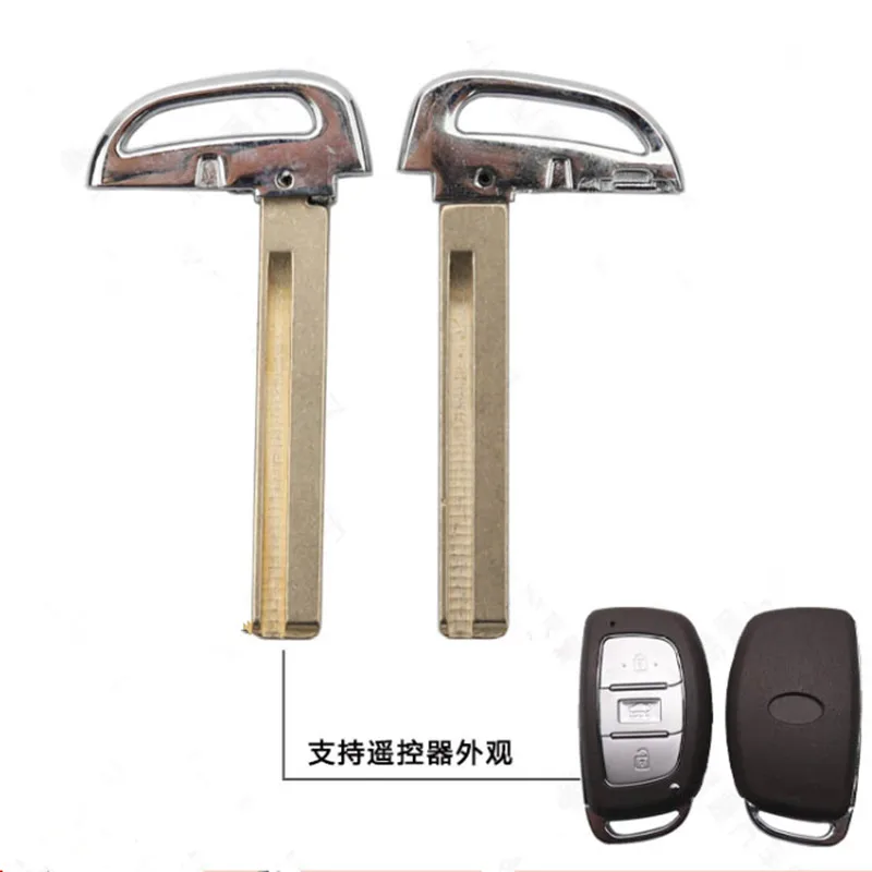 

5 шт., пустой аварийный ключ Smart Prox с дистанционным управлением для Hyundai Elantra MISTRA IX35 HY18, лезвие запасного ключа