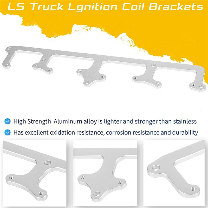 5.3L LS Truck Side Bolt Coil Brackets Mount Valve Cover 19005218 D585 LSX Swap Heat Sink LM7 LR4 LQ4 L59 LQ9 LM4 L33