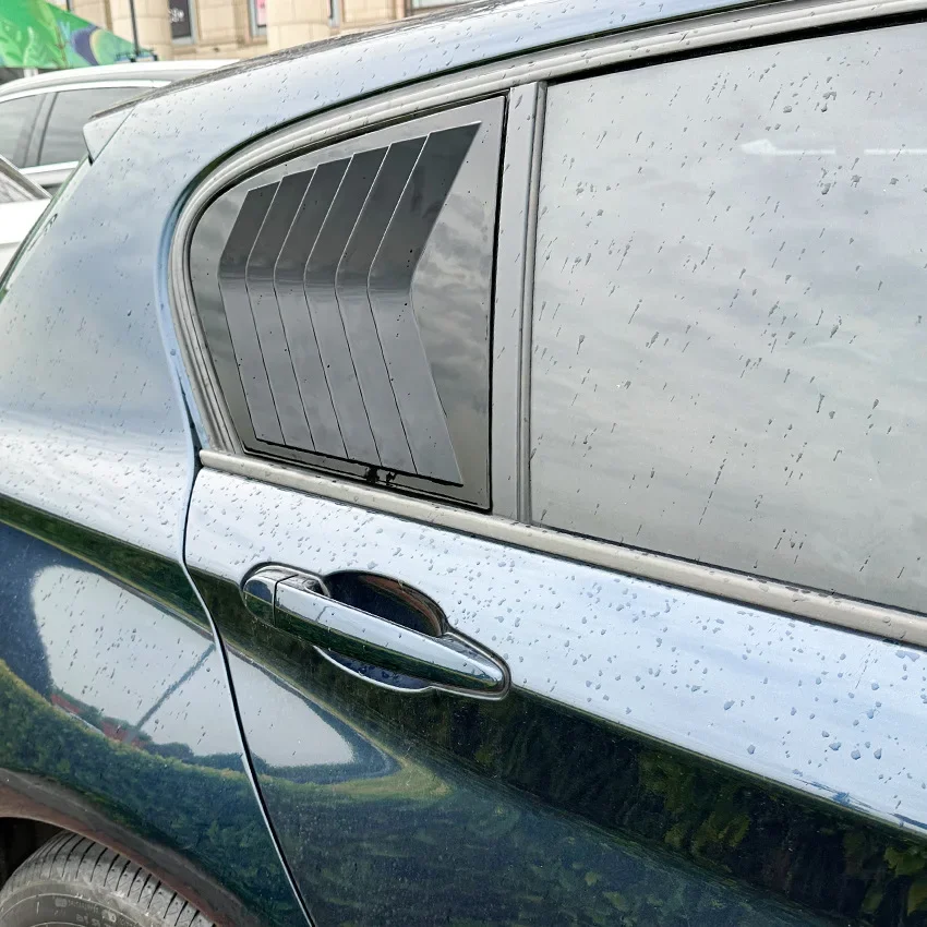 Car Rear Side Window Shutter Trim Windshield Shade Blind Cover for BMW 1 Series F20 F21 118i 120i 125i M135i Hatchback 2011-2021