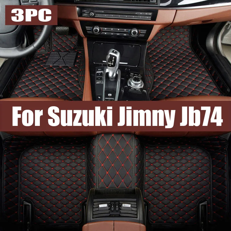 

Car Floor Mats for Suzuki Jimny Jb74 2019 2020 2021 2022 TPE LHD RHD Manual Automatic Car Floor Mats Carpet trunk mat