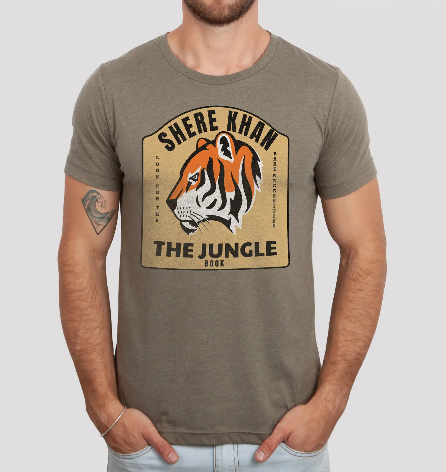 Shere Khan Bella Canvas Jersey T Shirt