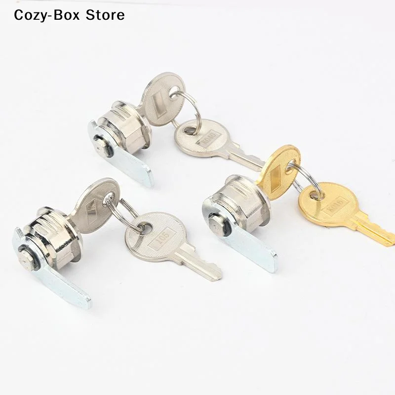 [ZY]Zinc Alloy Cash Register Mailbox Lock Drawer Lock With 2 Keys Cabinet Lock For Storage Cabinets Lockers Hardware Accessory
