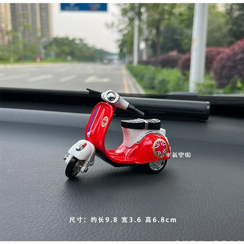 Cute Alloy  Car Decoration Car Center Console Advanced Ins Style Decoration Car Decoration Accessories