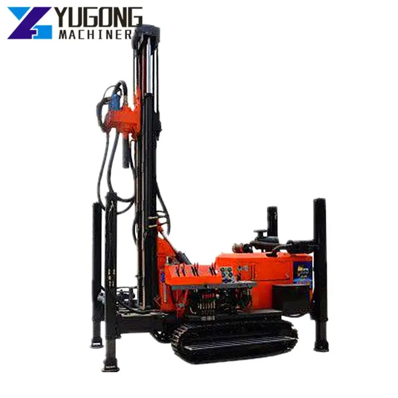 YGFY-300 Crawler Type Mounted Pneumatic Mining Water Well Hydraulic Drilling Rig Portable Water Well Drilling Rigs For Sale