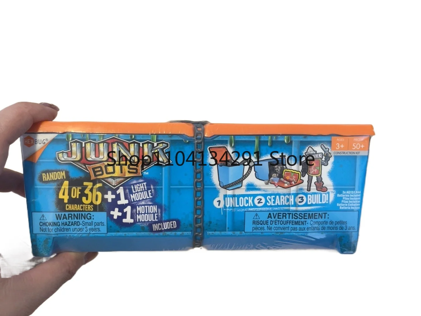 Original HEXBUG JUNKBOTS Blind Box Jungen Geschenk Original HEXBUG JUNKBOTS Trash Roboter Blind Box Junge Geschenk