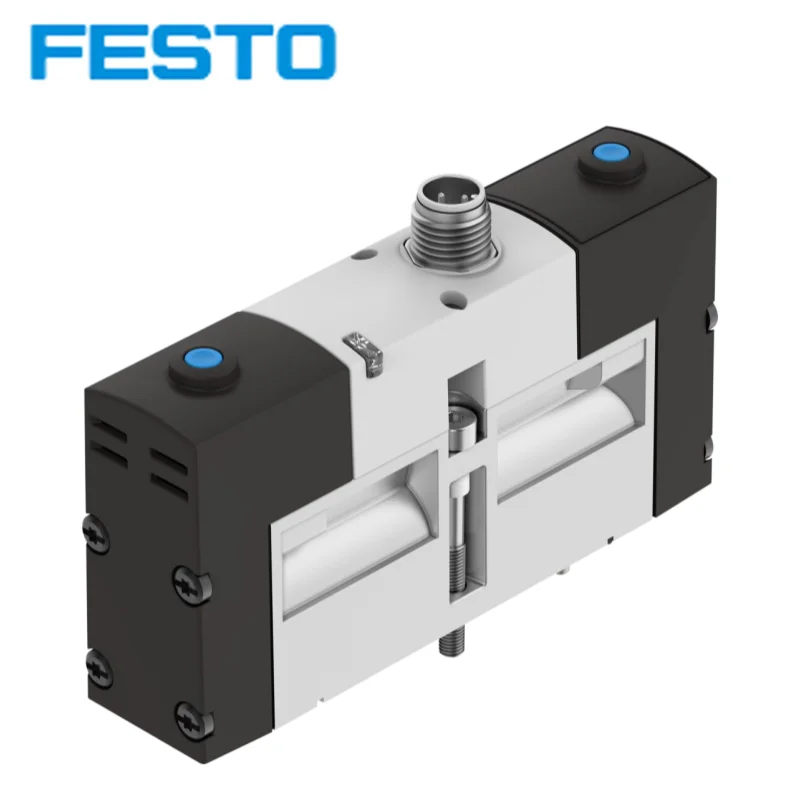 FESTO 534557-VSVA-B-B52-H-A1-1R5L Solenoid valve Genuine 5/2 bistable VSVA high-performance solenoid valve is flexible reliable