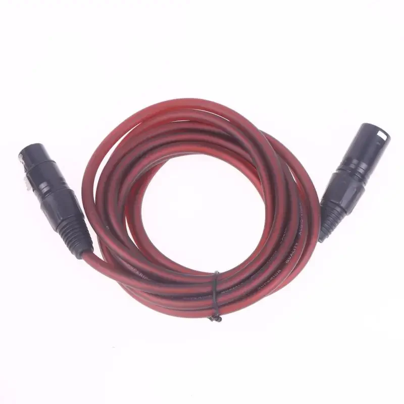 1 Piece 0.5/1/1.5/3/5m/10m DMX Cable 3-Pin Signal Connection DJ Stage Lights Parts For LED Par Wash Moving Head Spot Lighting