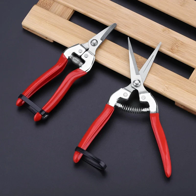 Sturdy Pruning Shears, Multipurpose Garden Scissors for Fruit Tree & Bonsai Trimming