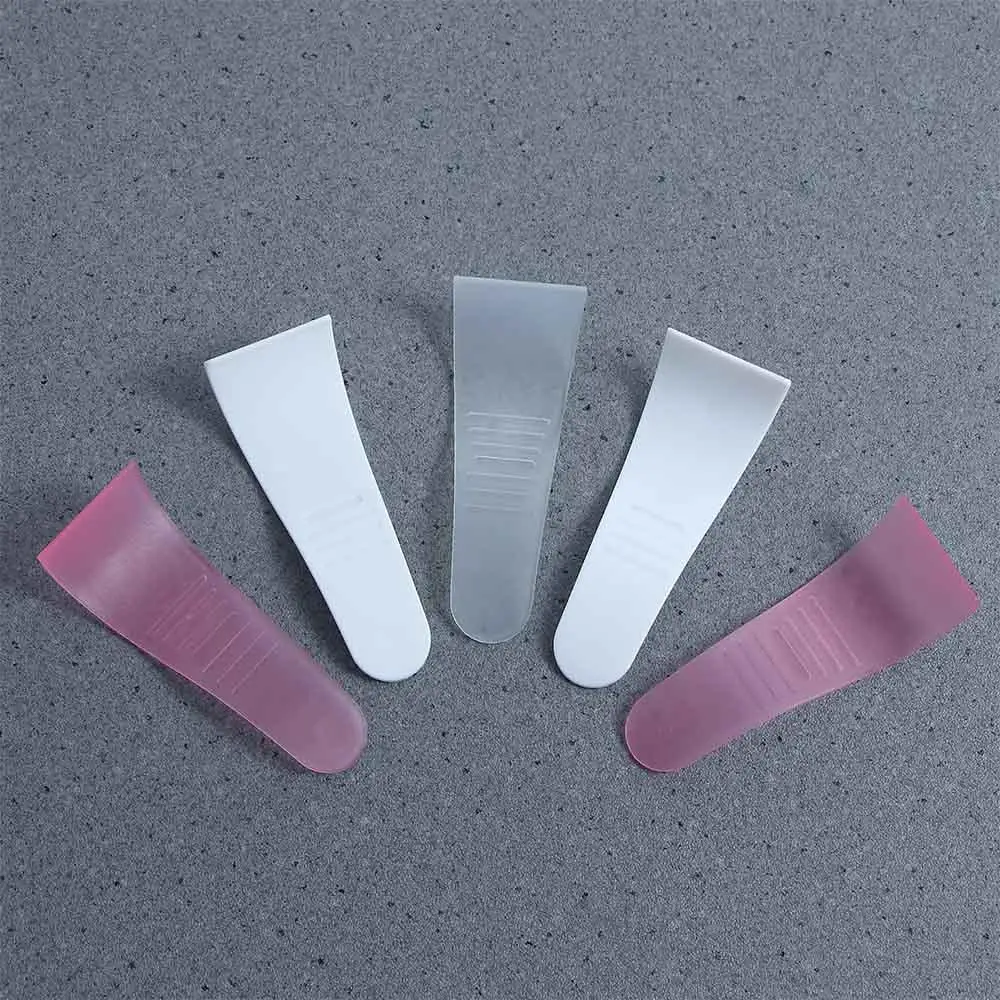 Trucco conveniente Cura della pelle Crema per la depilazione in plastica Paletta Raschietto per la depilazione Strumenti di bellezza Spatola per la depilazione