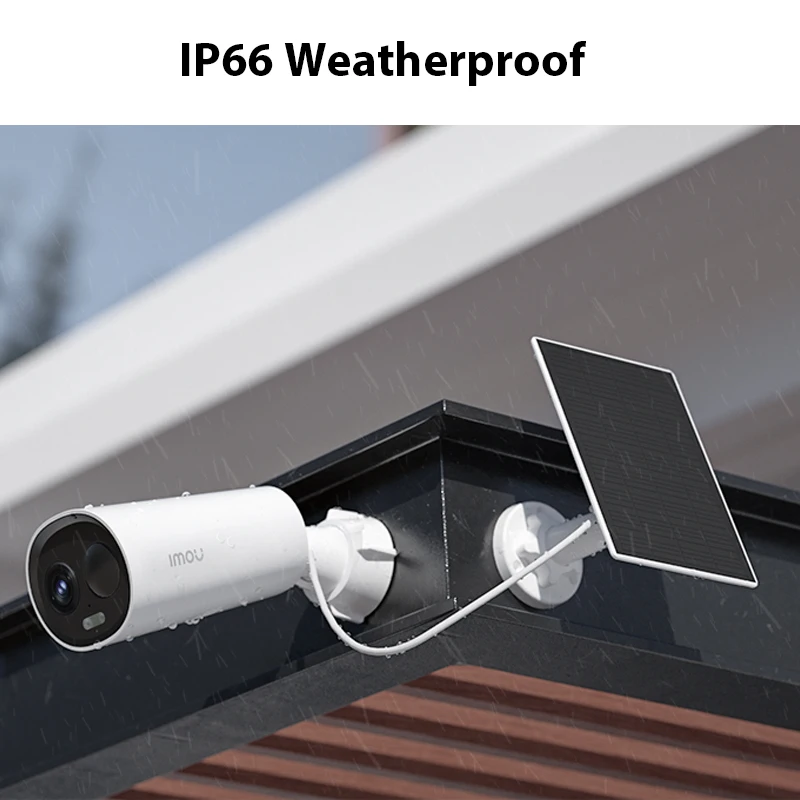 Imagem -06 - Imou-câmera de Segurança ao ar Livre Câmera sem Fio Wifi Câmera de Bateria Áudio em Dois Sentidos Visão Noturna Colorida 3c Cell 3c Kit 3mp