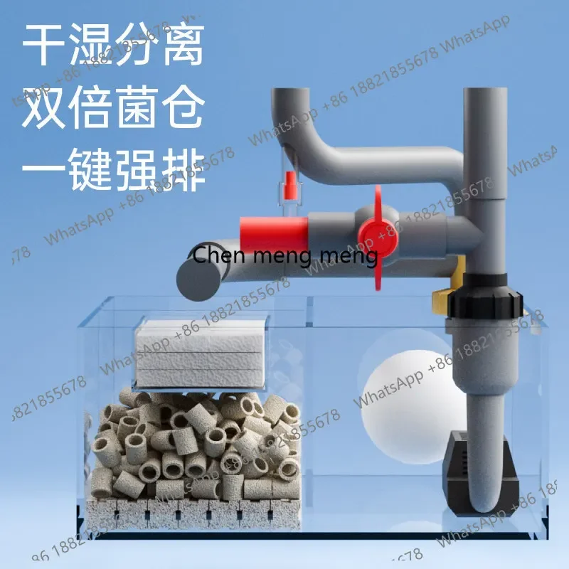 

Горячая новинка: аквариум для золотых рыбок, вертикальный, квадратный, из ультрапрозрачного стекла, бесшумный, для гостиной, устанавливается рядом с тумбой под телевизор, от пола до потолка, экологичный.
