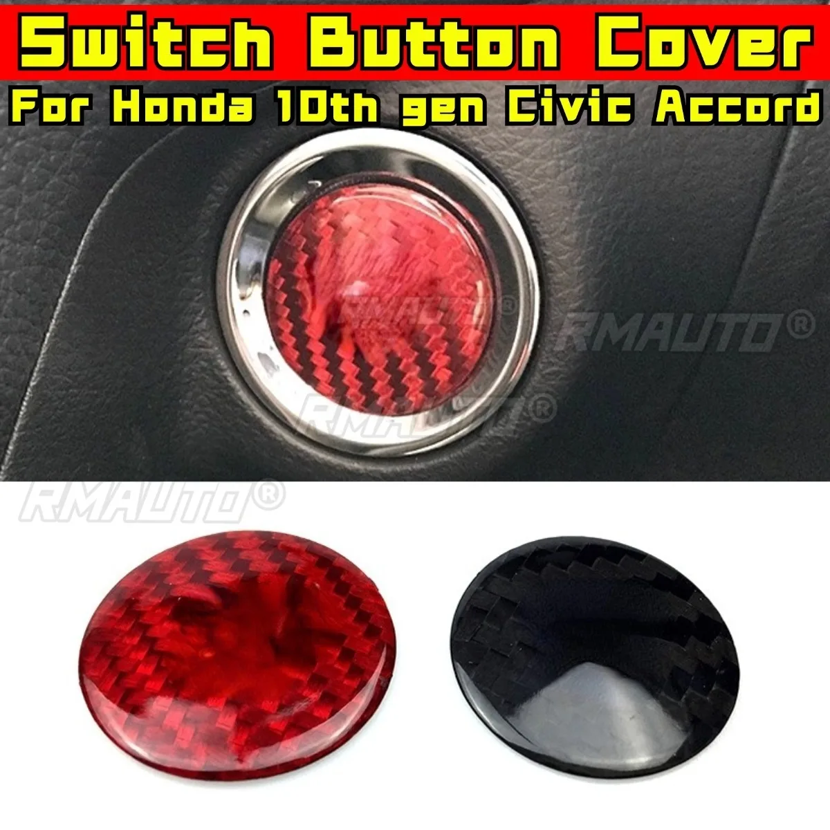 For Honda 10th gen Civic Accord Sportage URV Crown One Click Activation Of Decorative Stickers Modification Part