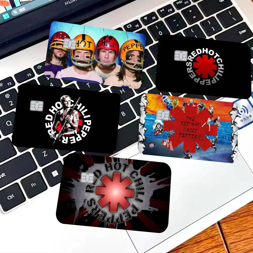 Popular Rock Band Red Hot Chili Peppers Music Album Cover Anime Cartoon Sticker Film Skin For Credit Card Debit Bank Bus Card