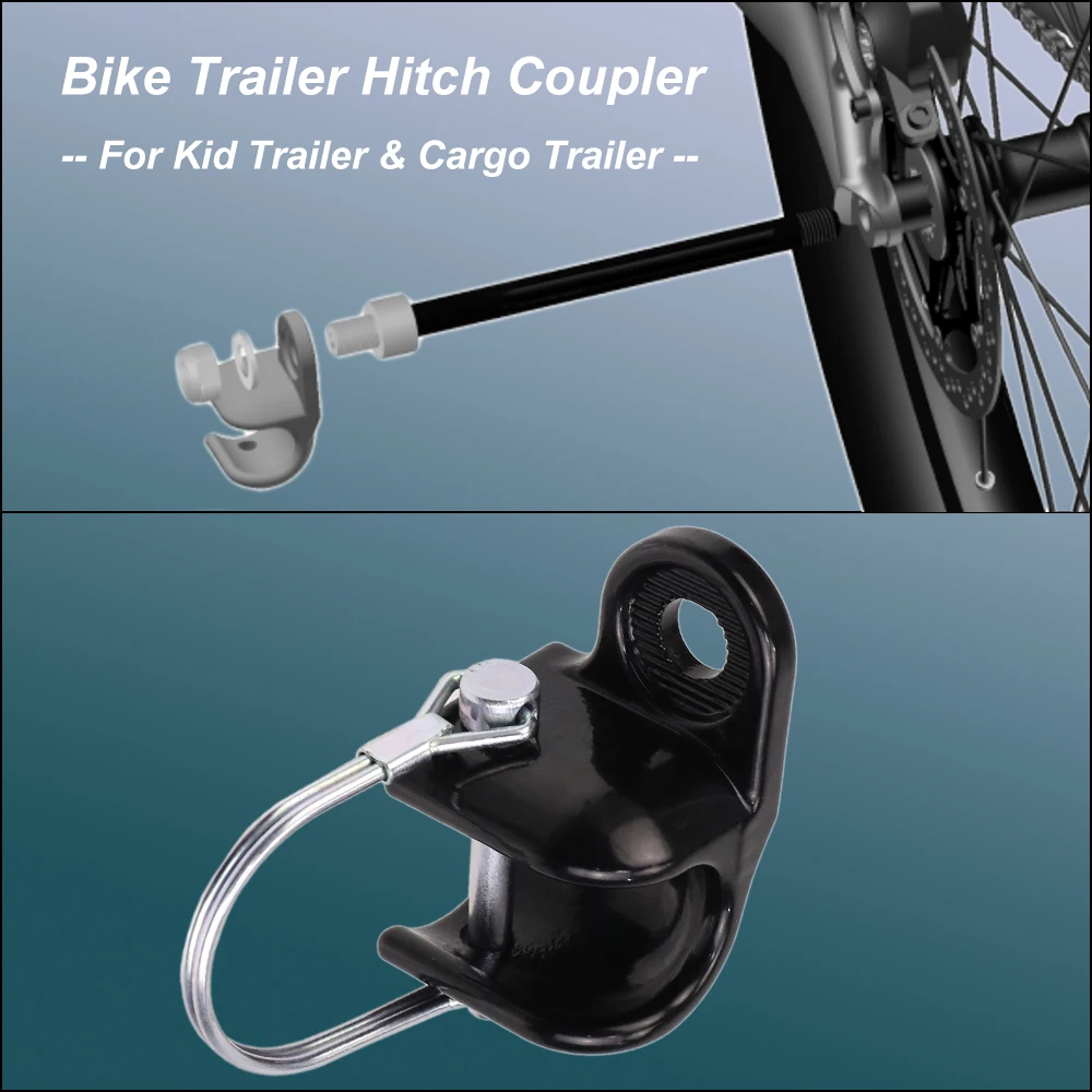 HEPPE Bike Trailer Hitch Coupler Kid Trailer Cargo Trailer Hitch Bike Trailer Adapter Hitch Coupler Bike Trailer Hitch Connector