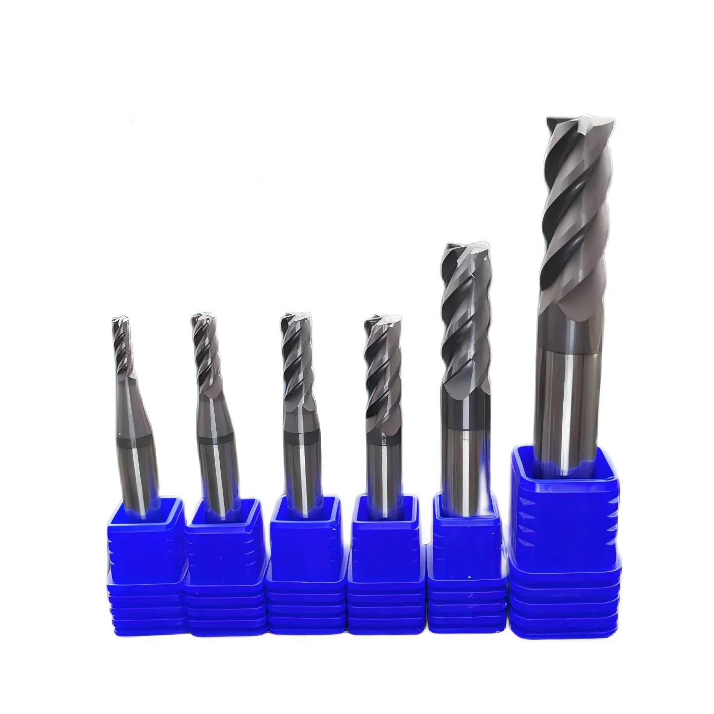 Durable Tungsten Carbide End Mill 45 HRC Square Endmills for CNC & High Speed Machines