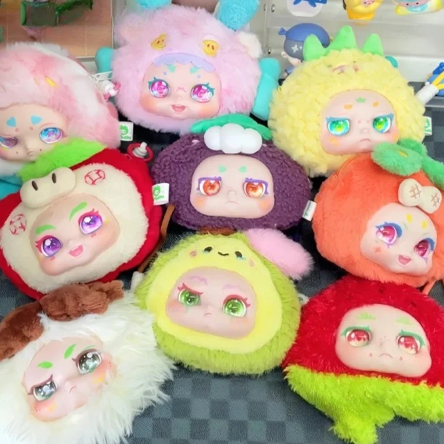 

Kimmon Fruit Dress Series Blind Box Action Figures Cute Vinyl Doll Mystery Box Kawaii Pendant Keychain Surprise Bag Toy Desktop